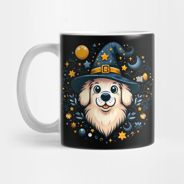 Funny Magician Dog by Diwa